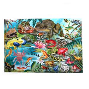 Love of Amphibians  Reptile & Amphibian Children's Puzzles By eeBoo