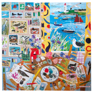 Seabirds Collage By eeBoo