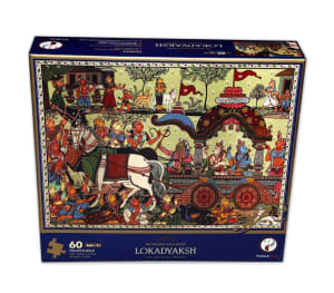Lokadhyaksh Puzzle (Sri Krishna Leela Series) Cultural Art By Puzzle Desh