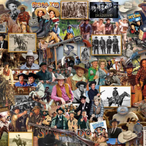 Cowboys, Cowboys, Cowboys Western By Hart Puzzles