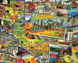 California Dreamin'   Travel By Hart Puzzles