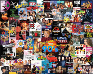 Throwback 90's Collage By Hart Puzzles