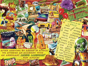Oh, The Sights You'll See In Africa Collage By Hart Puzzles