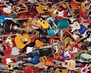 Garage Band Collage By Hart Puzzles