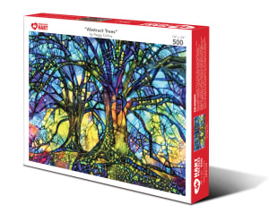 Abstract Trees by Peggy Collins Forest By Hart Puzzles