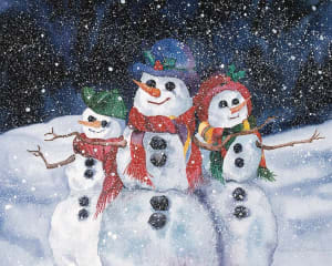 Snowmen Christmas By Hart Puzzles