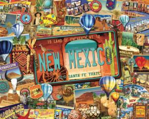New Mexico Collage Jigsaw Puzzle By Hart Puzzles