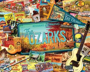 The Ozarks Collage Jigsaw Puzzle By Hart Puzzles