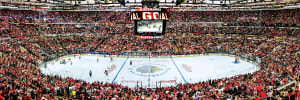 Chicago Blackhawks NHL Stadium Panoramics Center View Sports By MasterPieces