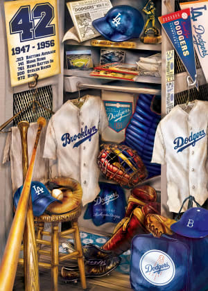 Los Angeles Dodgers MLB Locker Room Sports By MasterPieces