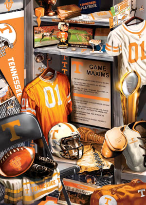 Tennessee Volunteers NCAA Locker Room Sports By MasterPieces
