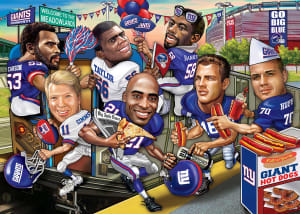 New York Giants NFL All - Time Greats Sports By MasterPieces