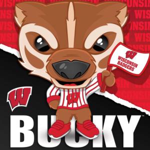 Wisconsin Badgers NCAA Mascot 