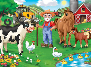 Old MacDonald's Farm - Farmer Miller's Pond Farm By MasterPieces