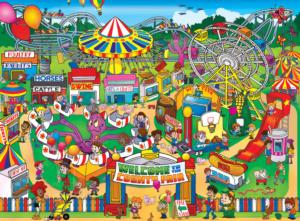 101 Things to Spot - At the County Fair Children's Cartoon Seek & Find By MasterPieces