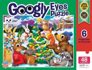 Around the Christmas Tree Christmas Children's Puzzles By MasterPieces