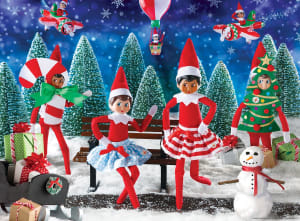 Elf on the Shelf - Oh What Fun Christmas By MasterPieces