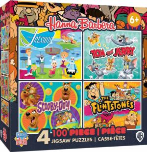 Hanna Barbera 4 Pack Pop Culture Cartoon Multi-Pack By MasterPieces