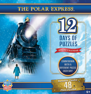 12 Days of Polar Express Puzzles - Advent Calendar Books & Reading By MasterPieces