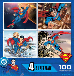 Superman - 4 Pack  Superheroes By MasterPieces