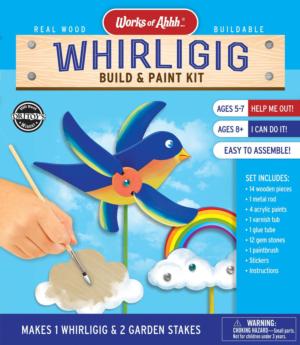 Buildable Wood Paint Kit - Whirlygig By MasterPieces