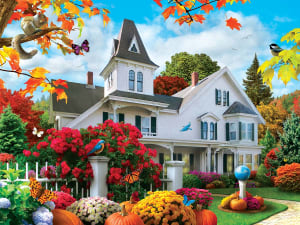 October Skies Flower & Garden By MasterPieces