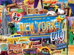 New York City Collage By MasterPieces