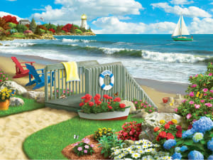 Coastal Getaway Beach & Ocean By MasterPieces