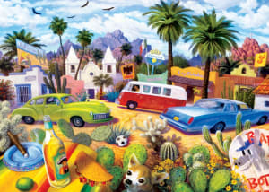 Roadsides of the Southwest - The Other Side of the Border Mexico By MasterPieces