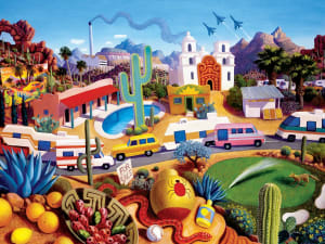 The Land of AZ Landscape By MasterPieces