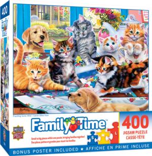 Puzzling Gone Wild Dogs Family Pieces By MasterPieces