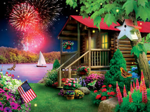 Summer Celebration - Scratch and Dent Cabin & Cottage By MasterPieces