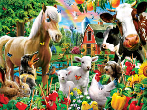 Garden Gathering Easter By MasterPieces