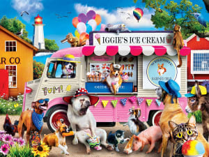 Wild & Whimsical - Iggy's Ice Cream Animals By MasterPieces
