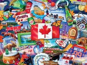 Greetings From - Canada Collage By MasterPieces