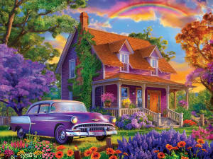 Memory Lane - Violet Lives Here Around the House By MasterPieces