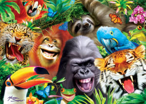 Selfies - Rainforest Rascals Animals By MasterPieces