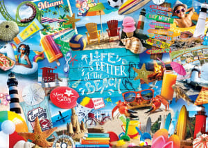 Greetings From - The Beach Beach & Ocean By MasterPieces
