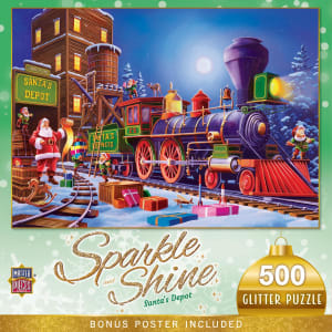 Holiday Glitter - Santas Depot Christmas By MasterPieces