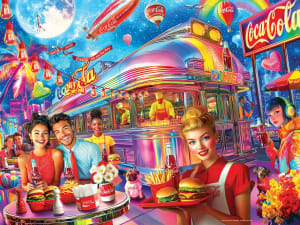 Coca-Cola - Future Times Coca Cola By MasterPieces