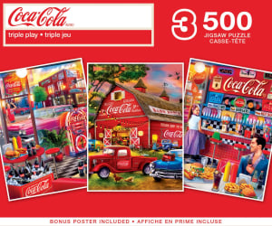 3 Pack - Coca-Cola Coca Cola By MasterPieces