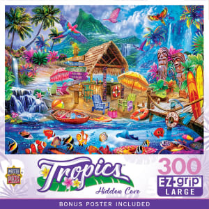 Tropics - Hidden Cove Beach & Ocean By MasterPieces