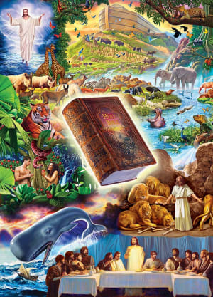 The Holy Bible Collage By MasterPieces