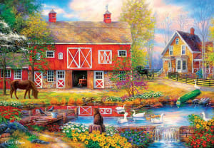 Reflections on Country Living Flower & Garden By MasterPieces