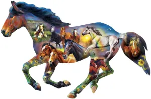 Wild Horse Horse By MasterPieces