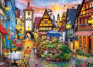 Bavarian Flower Market Europe By MasterPieces