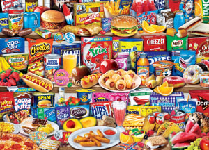 Kids Favorite Foods Nostalgic & Retro By MasterPieces
