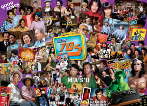70s Shows Collage By MasterPieces