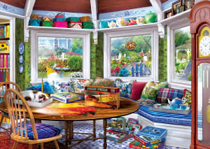 Signature - Puzzler's Retreat Around the House By MasterPieces