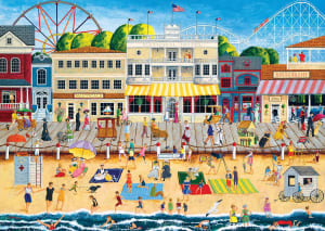 Signature - On the Boardwalk Beach & Ocean By MasterPieces